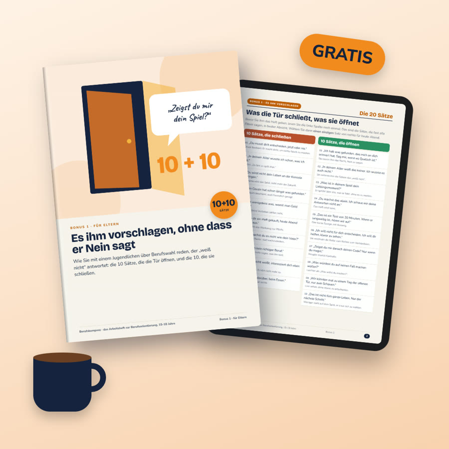 Bonus 1: Es ihm vorschlagen, ohne dass er Nein sagt