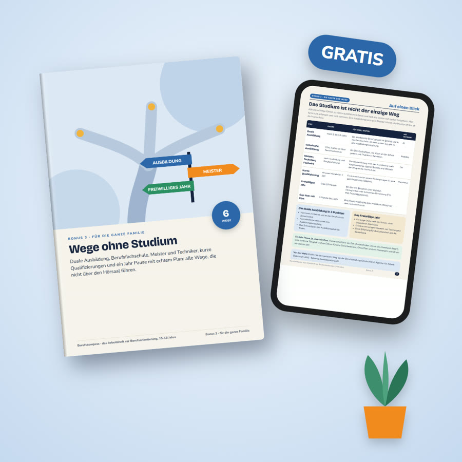 Bonus 3: Wege ohne Studium